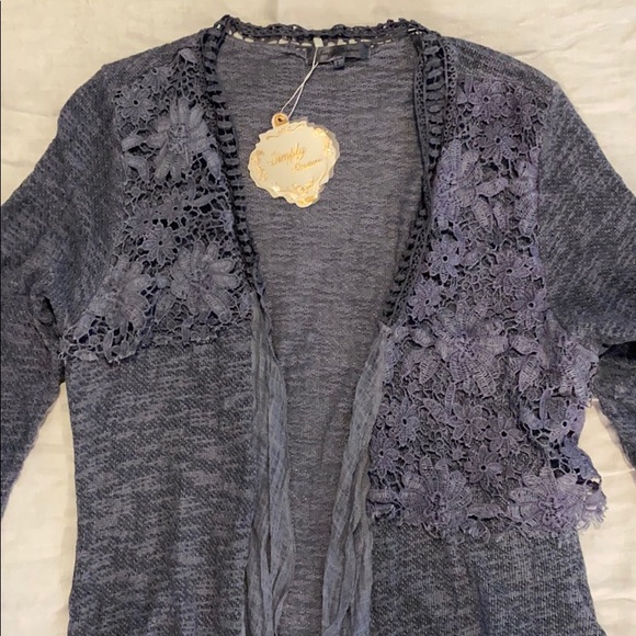 Simply Couture Boho Cardigan NWT - Picture 5 of 5